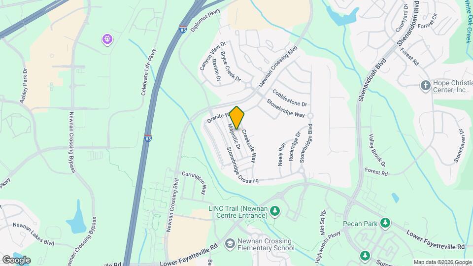 92 Majestic Dr Mapa y Detalles de la Ubicación