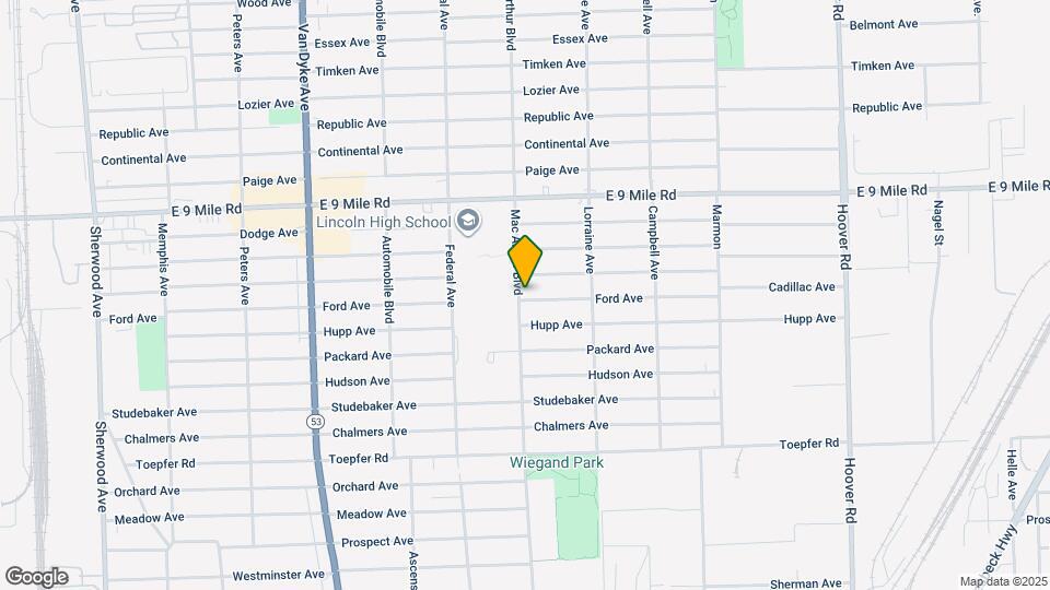 22608 Mac Arthur Blvd Map and Location Details