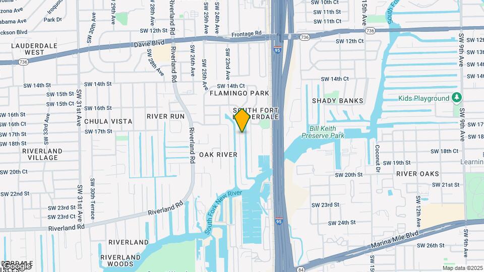 1720 SW 23rd Ave Mapa y Detalles de la Ubicación