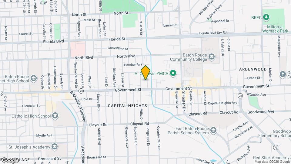 422 Longwood Ct, Unit F Map and Location Details