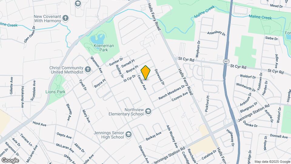 9108 Leamont Dr Mapa y Detalles de la Ubicación