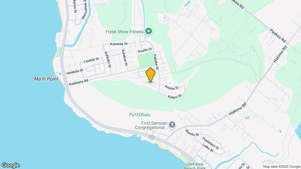 87-2225-2225 Pakeke St Map and Location Details