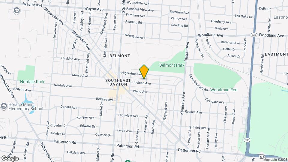 955 Chelsea Ave Map and Location Details