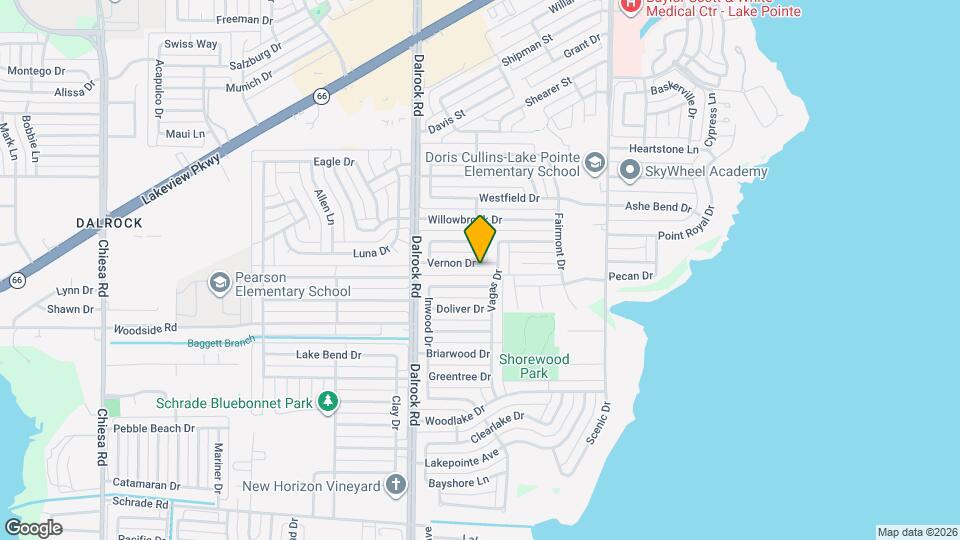 8914 Vernon Dr Mapa y Detalles de la Ubicación