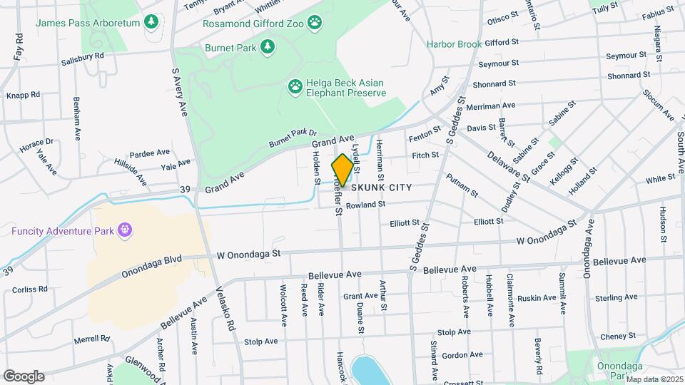 201 Hoefler St Mapa y Detalles de la Ubicación