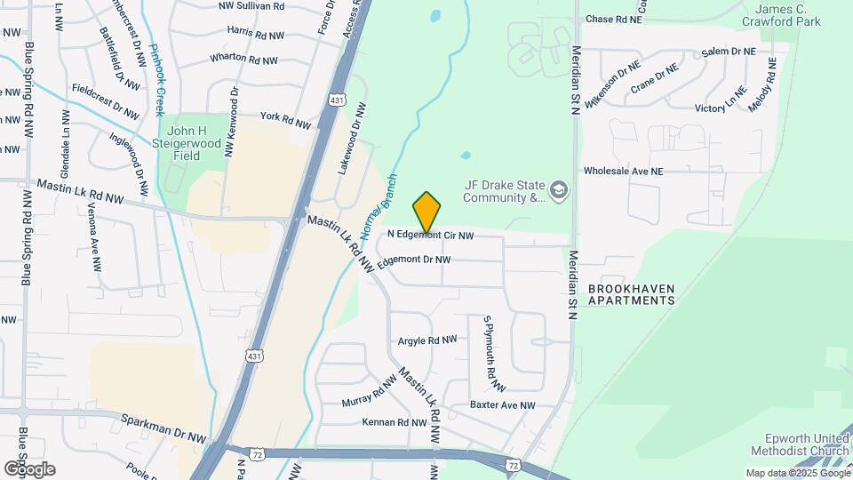 425 N Edgemont Cir NW Map and Location Details