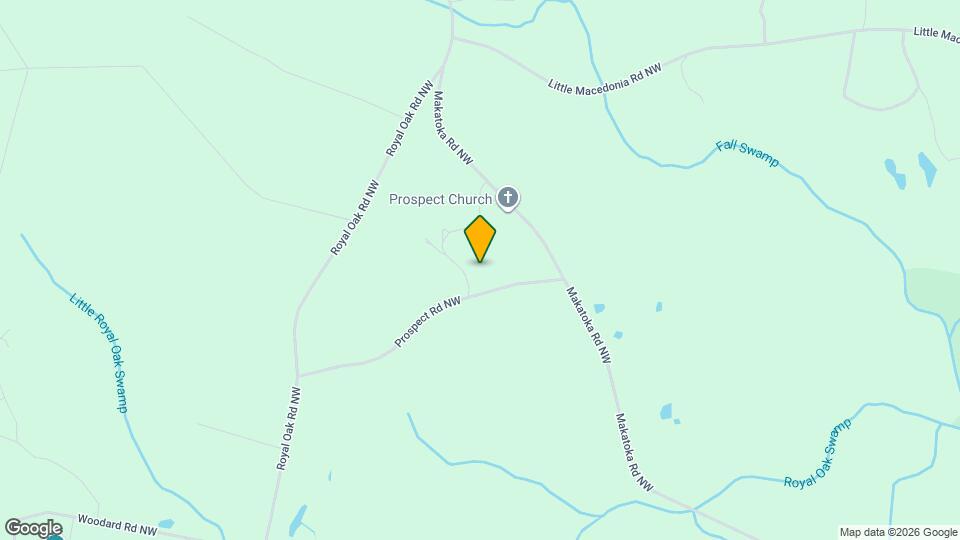 1268 Prospect Rd NW Map and Location Details