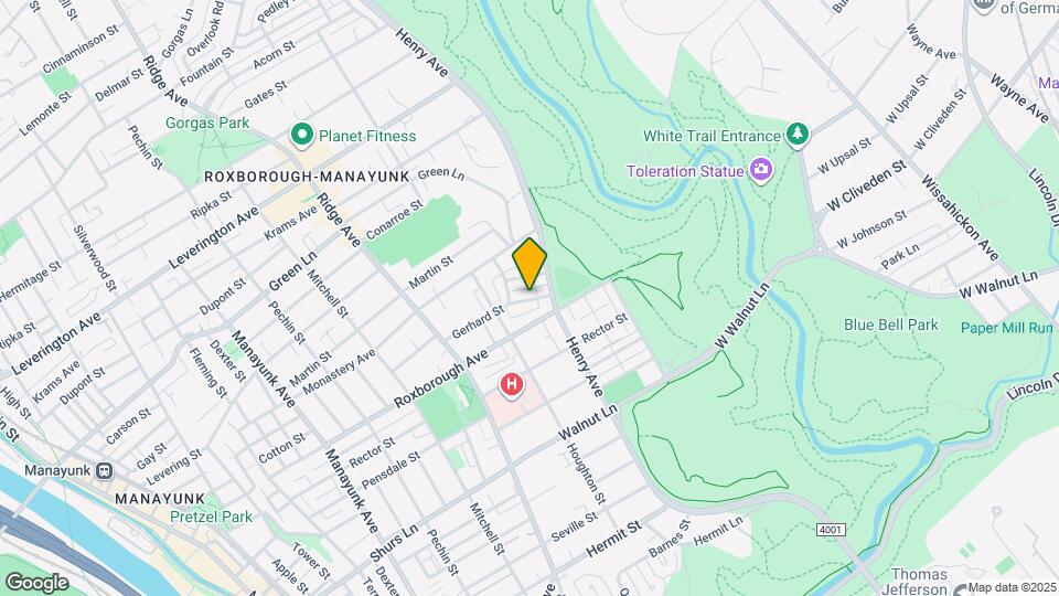 657 Gerhard Mapa y Detalles de la Ubicación