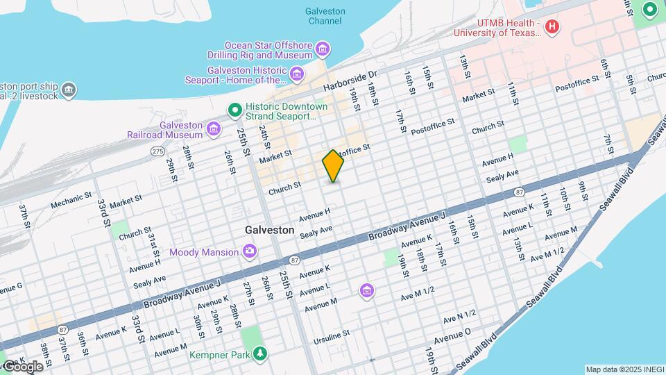 621 21st St Map and Location Details