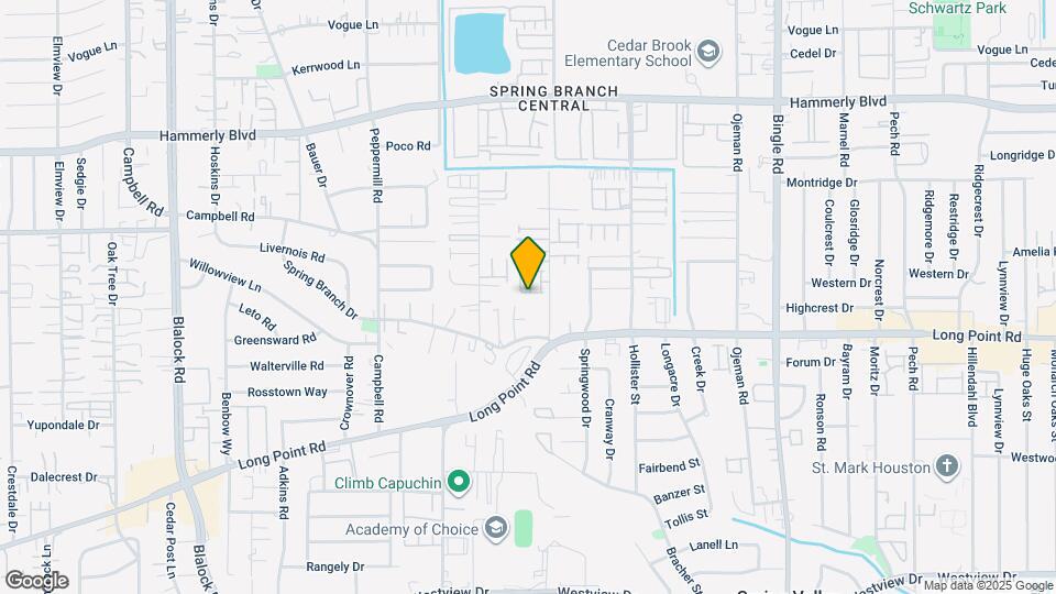 8917 Wind Springs Dr Map and Location Details