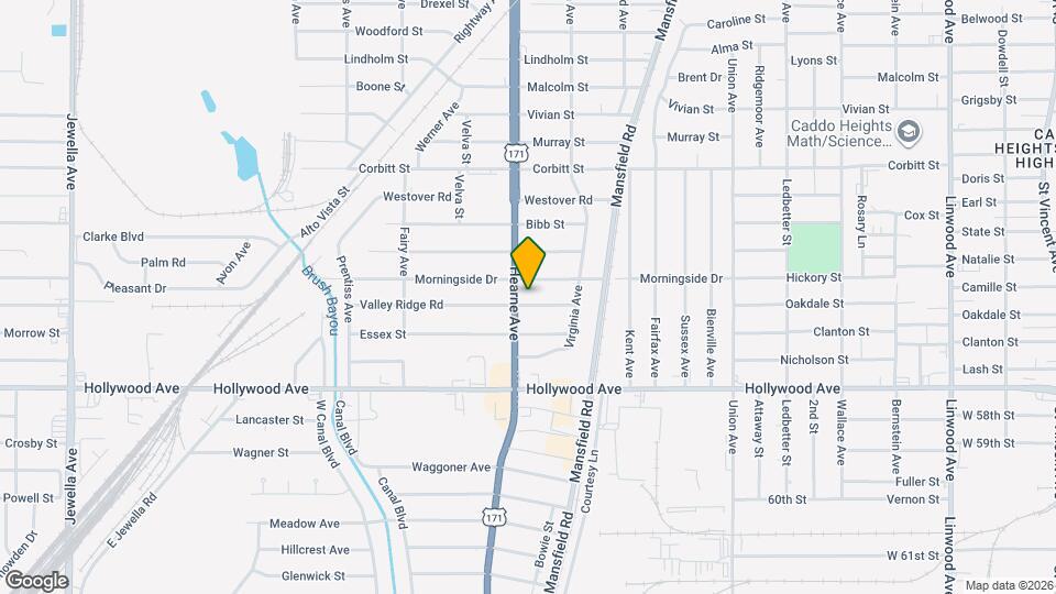 2644 Valley Ridge Rd Map and Location Details