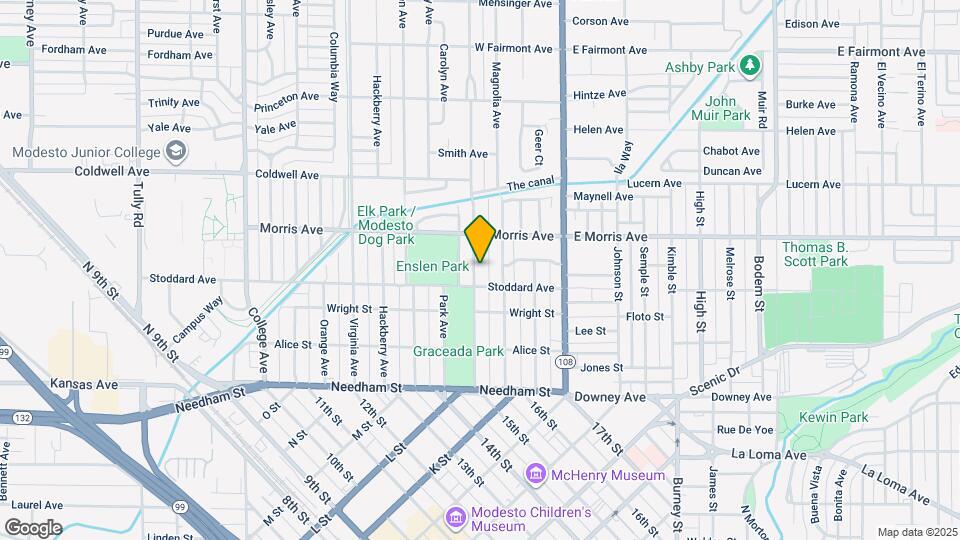 416 Sycamore Ave Map and Location Details