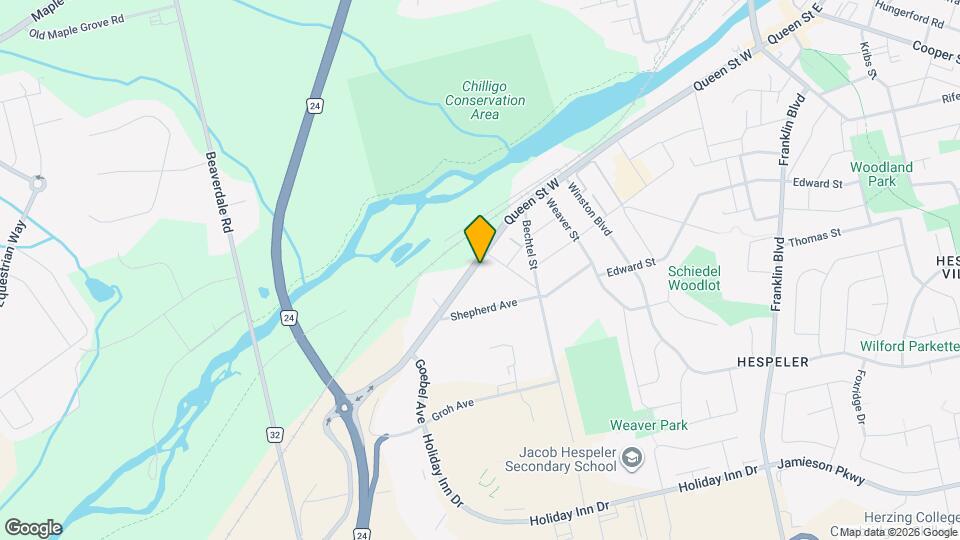 332 Queen St W Map and Location Details