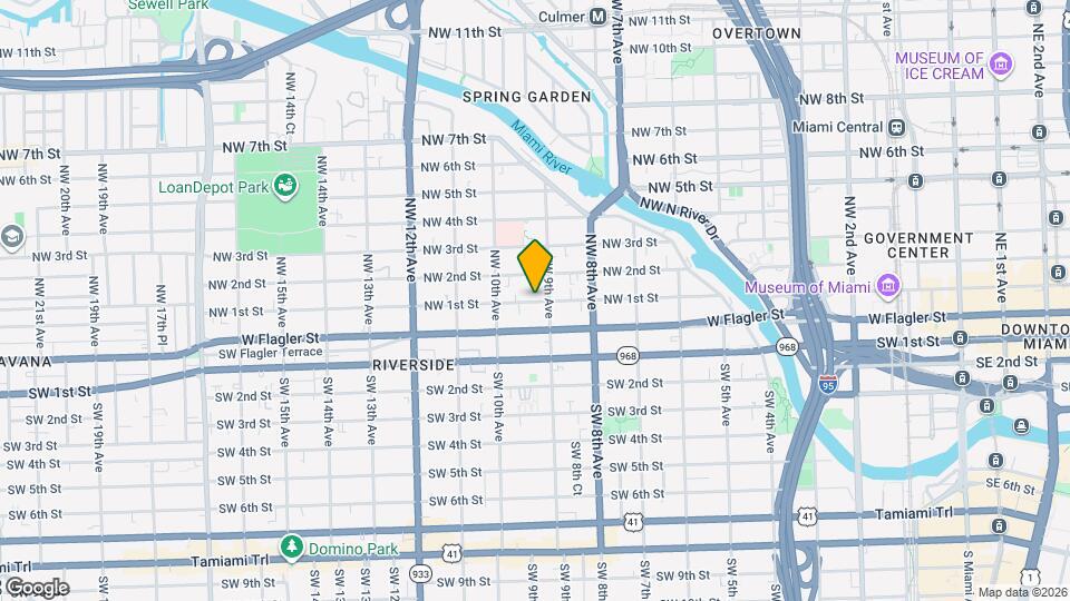 931 NW 1st St Mapa y Detalles de la Ubicación