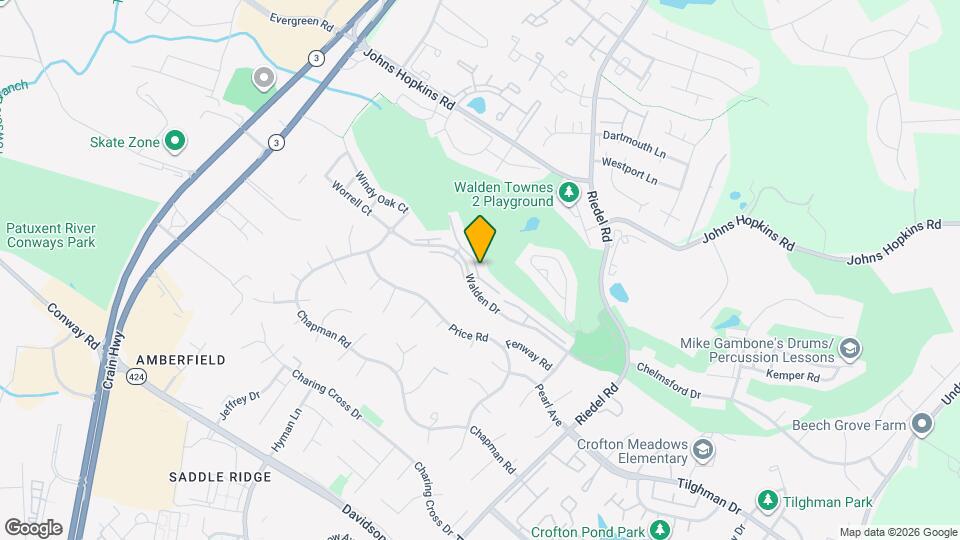 2604 Tallwind Ct Map and Location Details