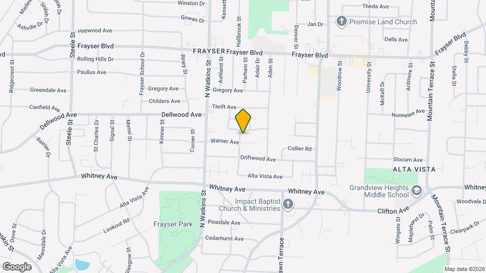 3150 Parham St Mapa y Detalles de la Ubicación