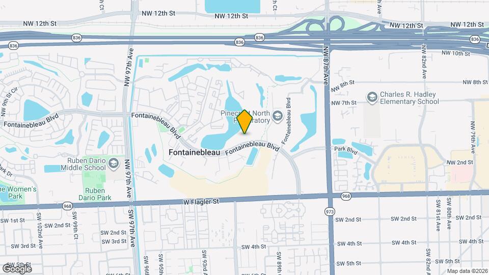 9139 Fontainebleau Blvd Map and Location Details
