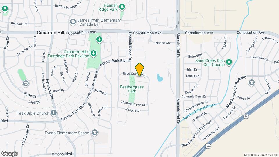 7528 Muhly Ct Map and Location Details