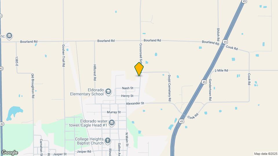 205 Crossroad School Rd Map and Location Details