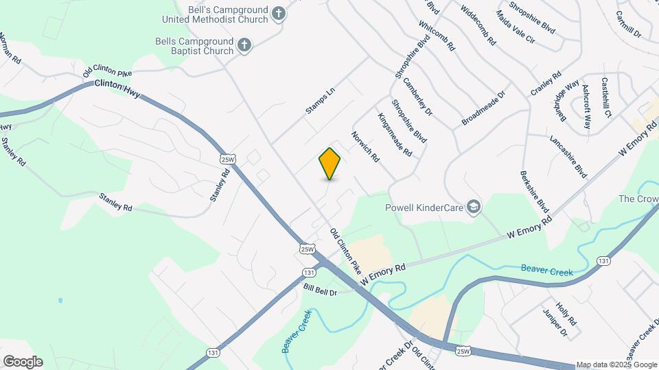 3538 Bisham Wood Ln Map and Location Details