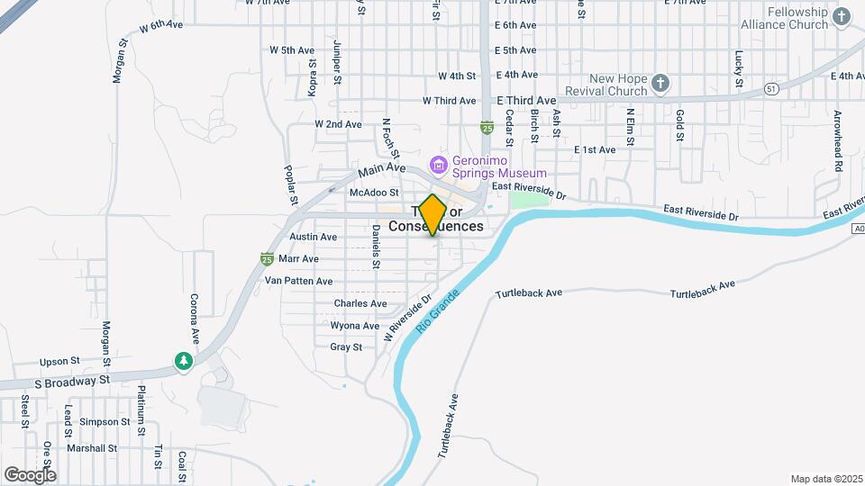 300 Austin Ave Map and Location Details