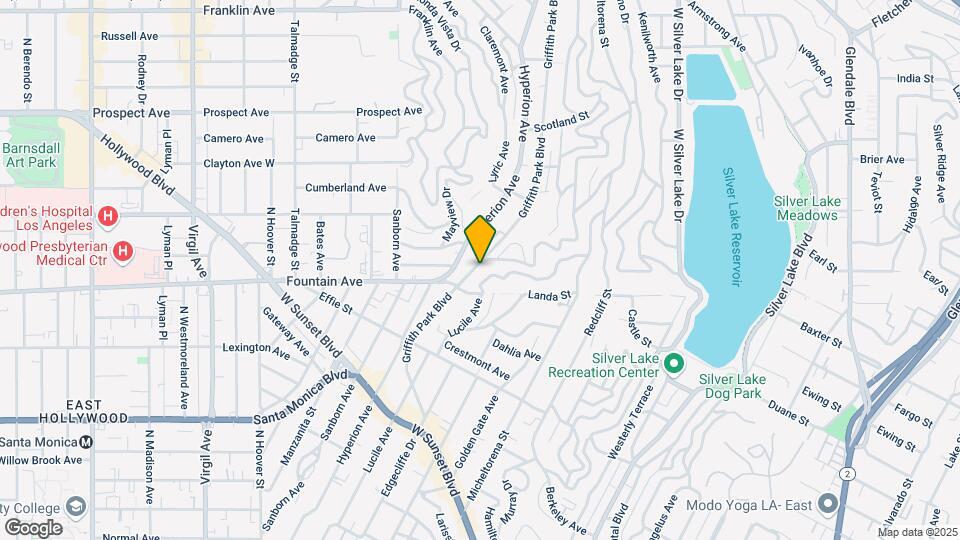 1824 Griffith Park Blvd Map and Location Details