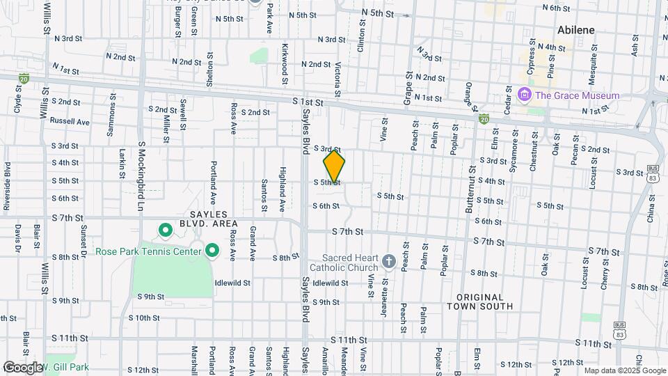 1929 S 5th St Map and Location Details
