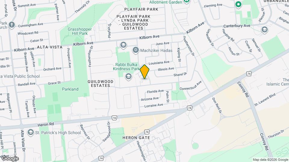 2400 Virginia Dr Map and Location Details