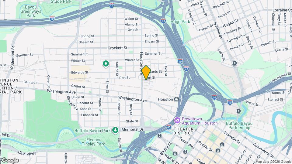 1215 Hickory St Mapa y Detalles de la Ubicación