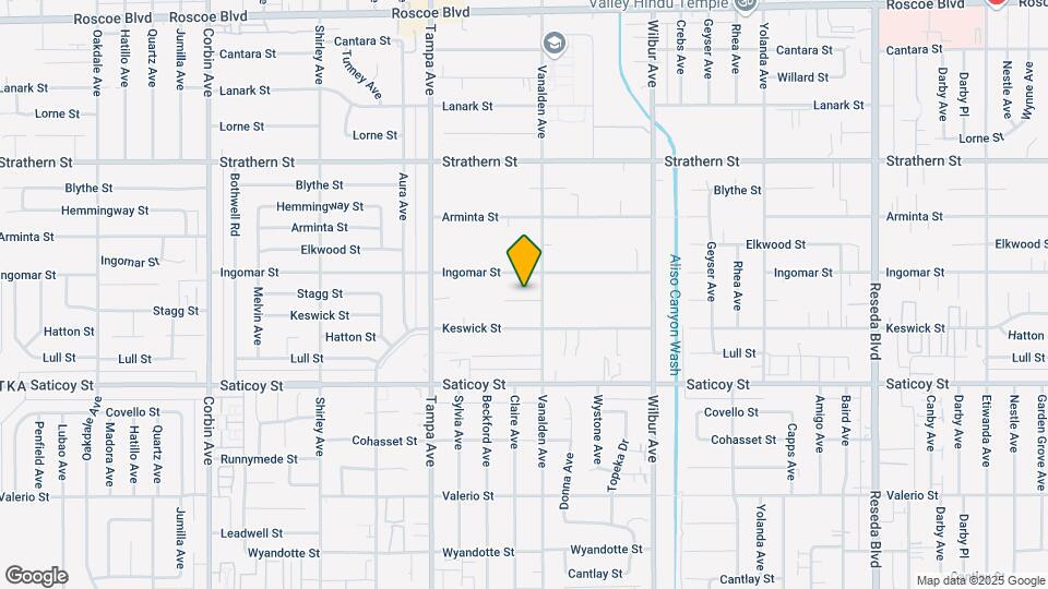 19119 Stagg St Map and Location Details