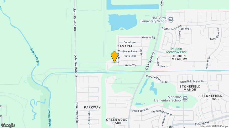 12150 Pia Drive Map and Location Details