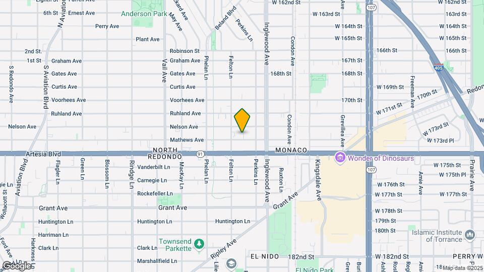 2611 Mathews Ave Map and Location Details