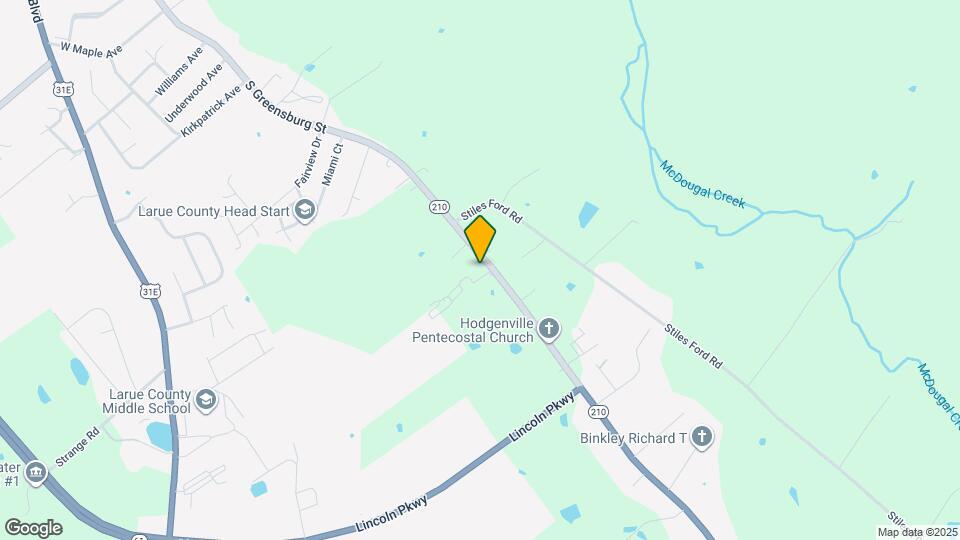 1445 Campbellsville Rd Map and Location Details