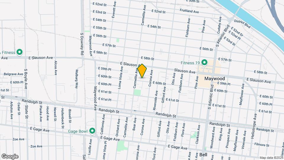 3829 E 60th St Map and Location Details