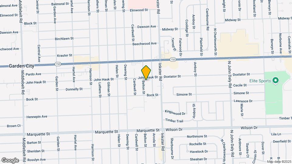 1820 Belton St Map and Location Details