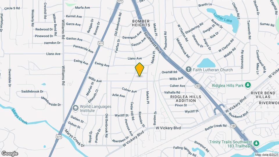 7316 Willis Ave Map and Location Details