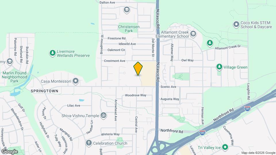 1366 Jayhawk Ln Map and Location Details