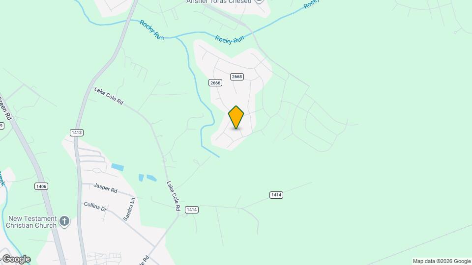 1403 Onslow Bay Ct Map and Location Details