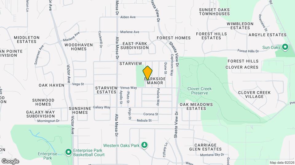 3673 Scorpius Way Map and Location Details