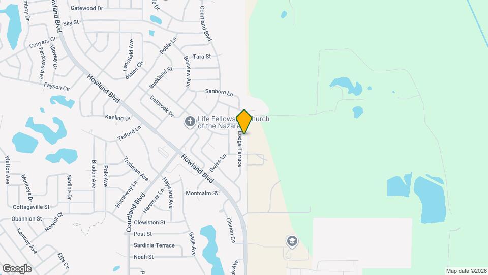 1420 Lodge Terrace Map and Location Details