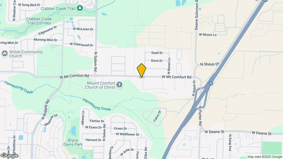 2191 N Woodlark Ln Map and Location Details
