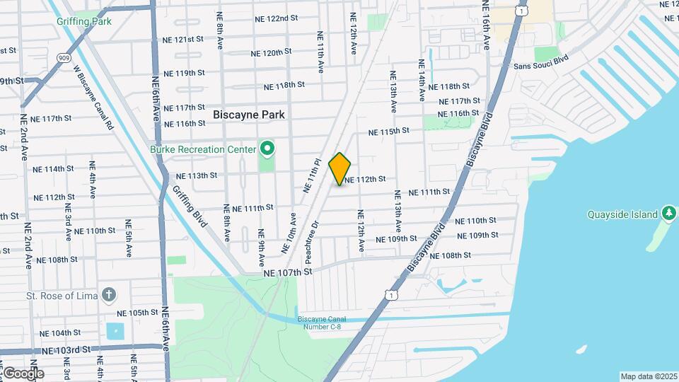 1137 NE 111th St Map and Location Details