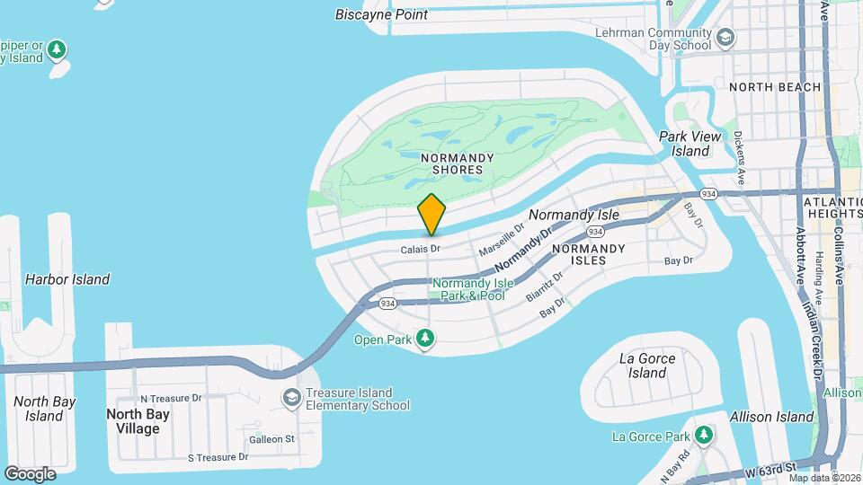 1785 Calais Dr Map and Location Details