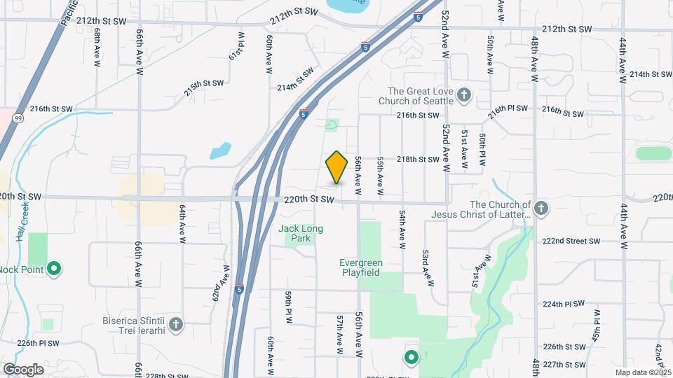 21901 58th Ave W Map and Location Details