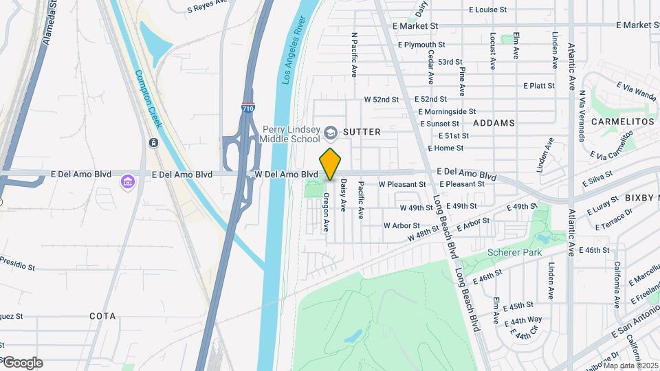 4950-4958 Oregon Ave Mapa y Detalles de la Ubicación