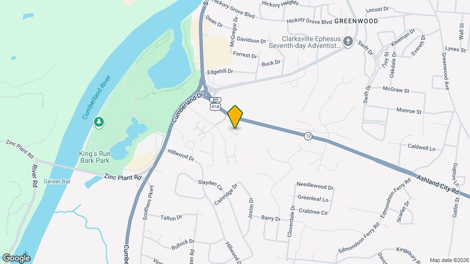 Easton Village Map and Location Details