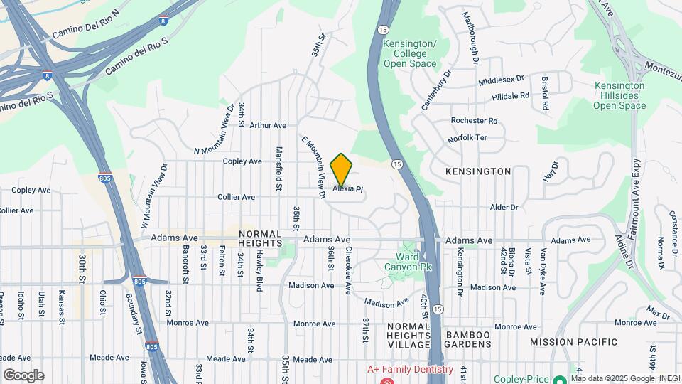 3639 Alexia Pl Map and Location Details