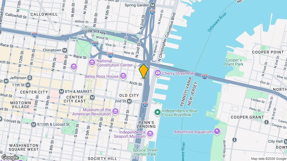 13-313 N Front St Mapa y Detalles de la Ubicación