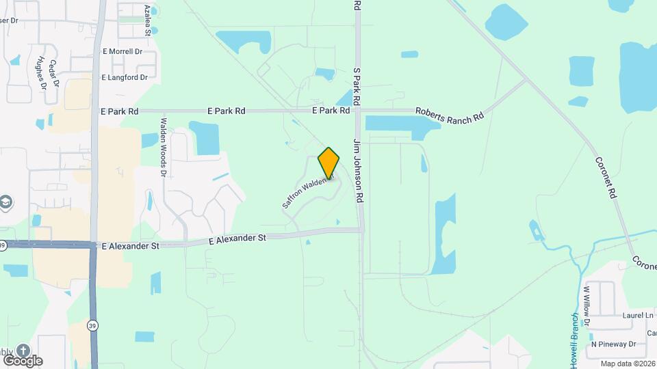 2110 Saffron Walden Dr Mapa y Detalles de la Ubicación