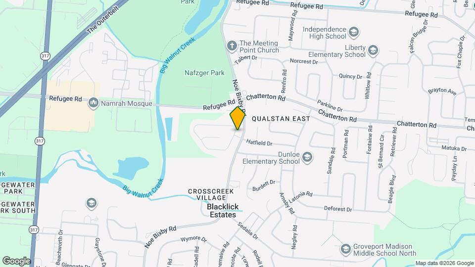 3106 Amberfield Dr Map and Location Details